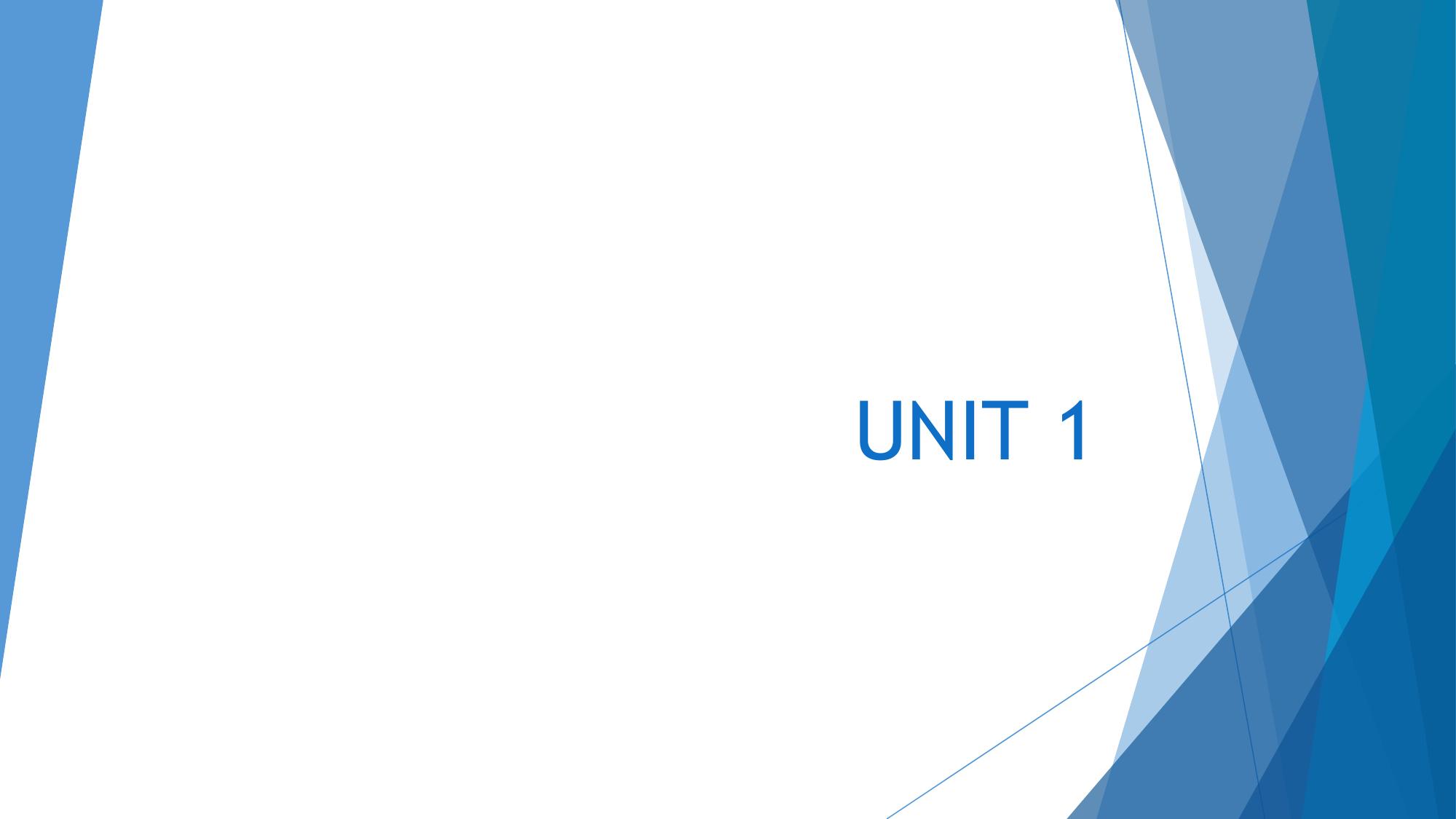 Unit 1 page 1