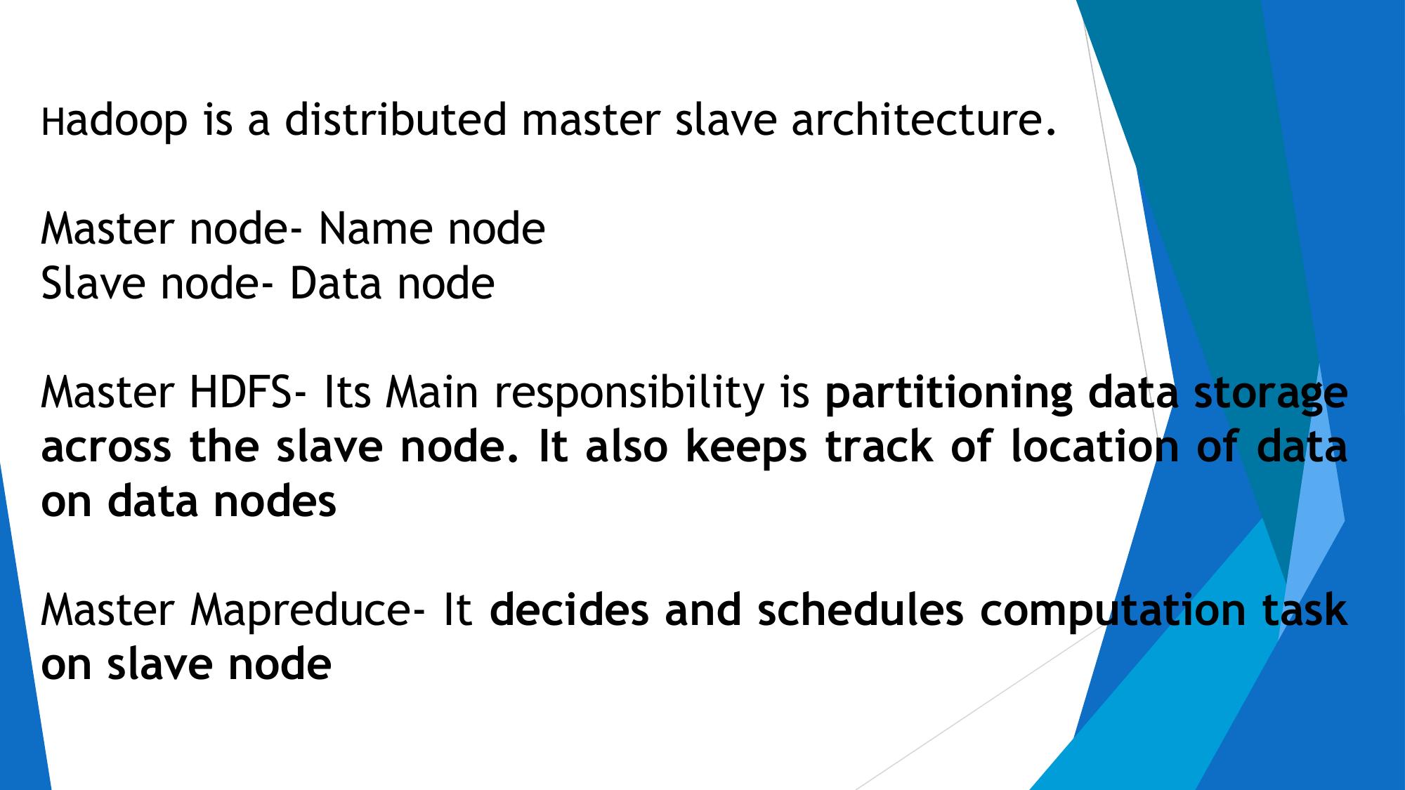 Unit 4 (Hadoop in Unit 3) page 16